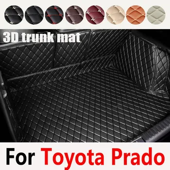 ( Autó, Utazás )Jó! Különleges törzs szőnyeg Toyota Land Cruiser Prado 150 5seats 2016-ig vízálló bakancs szőnyegek a Prado 2015-2010