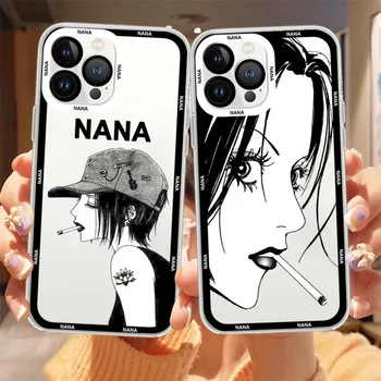 Rajzfilm Anime Oosaki Nana Telefon tok iPhone 15 13 14 12 11 Pro Max X XR XS Max