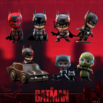 Forró Játékok Új Batman Batmobil Macskanő Rébusz Cosbaby Akciófigura Játék Q Verzió Gyűjthető Figura Modell Szülinapi Ajándék