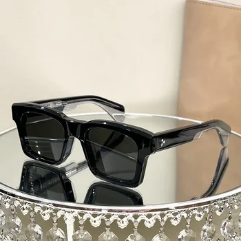 2024 Új Kézzel készített Ultra Magas Minőségű Napszemüveg a Férfiak, mind a Nők Tér Divat Luxus Designer Kerti UV400 Retro Napszemüveg